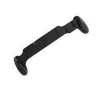 AMONIDA Impugnatura per 2 Design Asimmetrico Maniglia Ergonomica per Un'esperienza di Gioco Confortevole Ovunque Materiale ABS Leggero (BLACK)
