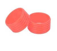 AMONIDA in Silicone per Manico della Racchetta da Tennis Confezione da 2 per Assorbimento del Sudore e Fissaggio della Presa Materiale Ecologico Resistente all'Usura (Pink)