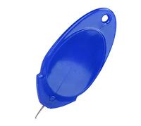 AMONIDA Infila Ago, Strumento Portatile per L'efficienza del Cucito (blu | Materiale plastico, adatto a varie misure di aghi, comodo per la lavorazione artigianale e la sartoria