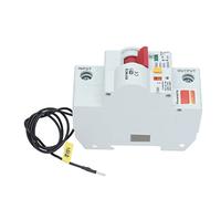 AMONIDA Interruttore Automatico WiFi Intelligente Interruttore Remoto Durevole 1P con Tecnologia Bluetooth per Uso Domestico Ed Esterno Materiale Ignifugo PA66 (63A)