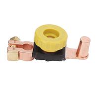 AMONIDA Interruttore Staccabatteria, Interruttore di Interruzione Terminale Superiore Resistente Alla Ruggine in Ottone, con Protezione Corrente Stabile, per Batterie per Auto Giapponesi 6V 12V Car