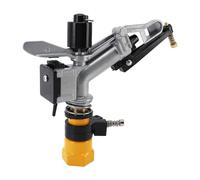 AMONIDA Irrigatore a Impatto, Irrigatore per Irrigazione su Grandi Aree con Rotazione Automatica a 360 Gradi, con Interfaccia FNPT da 1 Pollice, Ideale per Giardino, Prato, Terreno Agricolo, Frutteto