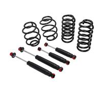 AMONIDA Kit Ammortizzatore con Molle Elicoidali Ribassate Anteriori da 3" Posteriori da 4" per CHEVY C10 1963-1972 Estetica Migliorata per un Aspetto Sportivo e una Migliore Maneggevolezza