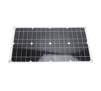 AMONIDA Kit Caricabatterie da Pannello Solare Resistente All'acqua, Controller Versatile da 25 W per Uso Esterno, Ideale per il Campeggio, 1 Pezzo (50A)