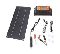 AMONIDA Kit Pannello Solare Monocristallino da 60 W Controller Versatile per Barca per, Risparmio Energetico 12 V 24 V