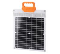 AMONIDA Kit Pannello Solare Portatile da 20 W Caricatore Solare Leggero per Alimentatore di Emergenza da Campeggio da Viaggio All'aperto