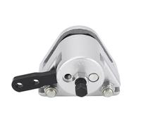 AMONIDA Kit Pinza Freno Meccanico Forte Ricambio per Manco 9598 9597 Go Kart, Staffa Resistente con Pastiglie 6 Pezzi (SILVER)