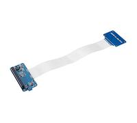 AMONIDA Kit Scheda Driver LCD RGB per con Adattatore da 50 Pin a 40 Pin e FFC Adatta per Display LCD da 5" 7" 10,1" Materiale PCB Blu