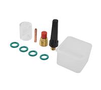 AMONIDA Kit Torcia per Saldatura TIG, Durevole e Resistente Al Calore, Accessori da 8 Pezzi per Pistola per Saldatura WP-9/20/25, Materiale in Rame, Ideale per la Ad di Argon