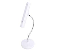 AMONIDA Lampada per Unghie Portatile Ricaricabile con Touch Control e Asciugacapelli UV con Design a Collo di Cigno per Uso Professionale a Casa e in Viaggio