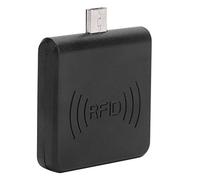 AMONIDA Lettore di Schede Micro USB W86 Lettore ID Mobile Portatile Compatto per Dispositivi ABS 1 Pezzo (BLACK)
