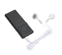 AMONIDA Lettore MP3 con Memoria Espandibile da 64GB (BLACK) | Design compatto, lunga durata della batteria, qualità del suono senza perdite, portatile per i viaggi