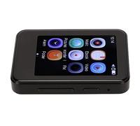 AMONIDA Lettore MP3 MP4 Bluetooth 5.0 con Touch Screen e Altoparlante per Amanti della Musica Lega di Zinco Portatile da 2,5 Pollici (32GB)