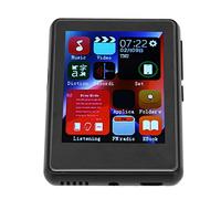 AMONIDA Lettore MP3 Touch Screen con Musica HD Bluetooth 5.0 e Radio FM per il Pubblico in Movimento Dimensioni Compatte (4+32 GB (scheda di memoria))