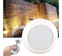 AMONIDA Luce Subacquea a LED RGB per Piscina 35W Multicolore Che Cambia con Telecomando per Paesaggi Acquatici e Giardini