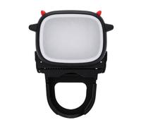 AMONIDA Luce Video a LED con Luce di Riempimento Regolabile con Attacco Magnetico per 4 Ideale per Riprese Notturne 4,8x1,8x4 Cm