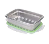 AMONIDA Lunch Box Portatile in Acciaio Inossidabile da 850 Ml Box a Tenuta Stagna, Contenitore per Alimenti con Buon Effetto Sigillante per Campeggio all'aperto, Escursionismo, Picnic, Ufficio e