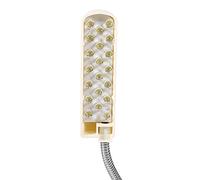 AMONIDA Macchina da Cucire Luce LED Lampada a Collo di Cigno Flessibile Base Magnetica Risparmio Energetico per Lavori Domestici 10/19/20 LED Policarbonato 7,8 Pollici (#3)