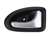 AMONIDA Maniglia per Porta Interna Auto Cromata Elegante di Ricambio Adatta per Scenic 5,3" X 3,1" Montaggio Sinistra Destra (Giusto)