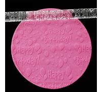 AMONIDA Mattarello Acrilico di Alta qualità per Pasticceria e Impasti, Leggero e Compatto, Perfetto per Dolci Fatti in Casa, 16 X 1 Cm (#11)