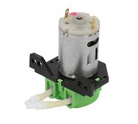 AMONIDA Micro Pompa Peristaltica DC6V, Pompa per Liquidi di Facile Manutenzione per Acquari e Laboratori, Materiale ABS, Bianco/giallo/blu/verde (GREEN)