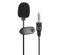 AMONIDA Microfono Cablato Omnidirezionale da 5 Pezzi, Microfono Ergonomico con Cavo da 4,9 Piedi, Ideale per Insegnanti Reporter Registrazione di Canti Karaoke