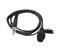 AMONIDA Microfono Lavalier, Microfono a Condensatore Omnidirezionale da Bavero, Morsetto a Collare in Metallo Solido con Chiaro, Ideale per Trasmettitori Wireless EW100, EW300, EW500 e Studio di