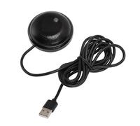 AMONIDA Microfono per Conferenze Omnidirezionale Plug and Play con Chip di Riduzione Attiva del Rumore Pickup a 360° per Discorsi in Conferenza Trasmissione in Diretta Voce di Gioco