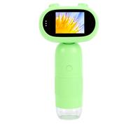 AMONIDA Microscopio Digitale per Bambini 1000X, Luce LED Regolabile | Fotocamera da 2 MP, osservazione dal vivo, perfetta per l\'esplorazione scientifica, supporta la connessione al computer