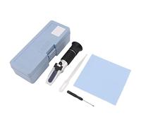 AMONIDA Milk Tester Refrattometro, Compatto Letture Accurate | Compensazione automatica della temperatura, Costruzione durevole in alluminio, Leggero e portatile, Ideale per l\'analisi