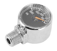 AMONIDA Misuratore di Riempimento del Fusto Ad Alta Precisione per Manometro CO2 2000psi per Serbatoio di Gas CO2 in Acciaio Inossidabile 1/8NPT