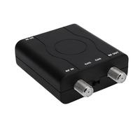 AMONIDA Modulatore HD a RF Hdm61 per Utenti di TV Domestiche e Console di Gioco in Formato Ntsc, Convertitore Coassiale Multimediale con Controllo Pal 1080p, Supporta Ch3 55,25 Mhz Ch4