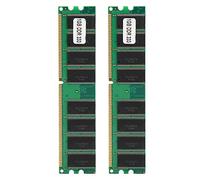 AMONIDA Modulo di Memoria DDR 333MHZ da 1 GB Ad Alte Prestazioni per Computer Desktop Dissipazione del Calore Stabile e Veloce da 2 Pezzi