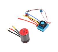 AMONIDA Motore Brushless per Auto RC 5200KV, Coppia Elevata | Design robusto e impermeabile, alluminio lavorato a CNC, cuscinetti ABEC5 sovradimensionati, programmazione intuitiva