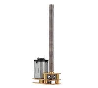 AMONIDA Motoriduttore DC 1024GA20 Potente Motore con Riduzione del Rumore per Ascensori Bracci Meccanici Giocattoli Elettrici 6V/12V Metal Gear (ØВ 100 giri/min)