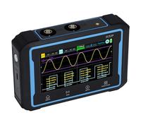 AMONIDA Multimetro Oscilloscopio Digitale Portatile Strumento Multifunzione Compatto per Professionisti Display da 4,3 Pollici 50 MHz 250 Ms/s