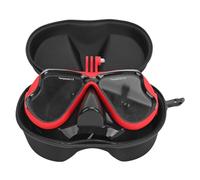 AMONIDA Occhialini da Sub per Action Camera Vetro Temperato Antiappannamento Premium per Immersioni Subacquee Snorkeling Apnea Sport Acquatici - 1 Paio
