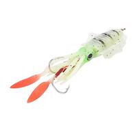 AMONIDA Octopus Fishing Lure, Soft Luminous Squid Fishing Lure, Mare/Acqua Dolce per la Pesca(5#)
