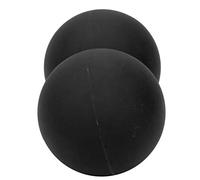 AMONIDA Palla da Massaggio Alle Arachidi in Gel di Silice per Alleviare i Muscoli e Alleviare lo Stress Nello Yoga 12x6x6 Cm 1 Pezzo (BLACK)