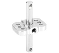 AMONIDA Parti di Aggiornamento del Dell'armadietto della Bobina Differenziale RC per Slash 2WD, Metallo Resistente, Alta Precisione, 1 unità (SILVER)