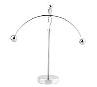 AMONIDA Pendolo di Equilibrio Strumento di Sollevamento Pesi Dinamico in Ferro Metallico per Decorazioni per la Casa e Sollievo Dallo Stress 17,5 X 16,8 X 4,8 Cm