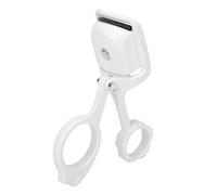 AMONIDA Piegaciglia Riscaldato, Ricaricabile, Design Intelligente per Ciglia Perfette a Casa, Materiale ABS Alimentato Tramite USB di Tipo C (WHITE)