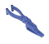 AMONIDA Pinze Per Martellare, Blu ABS Pinza a Martello Base Piatta, per Contenere Chiodi con Diametro Di 0,5 Mm, 1,5 Mm, 2 Mm, 3 Mm, 3,5 Mm, 4 Mm, 5 Mm