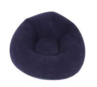 AMONIDA Poltrona per Divano Sferica Singola Gonfiabile Ultra Morbida per il Tempo Libero e il Comfort per Dormitori, Esterni e Viaggi Blu 43,3x43,3x31,5 Pollici Mobili per la Casa, Campeggio