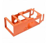 AMONIDA Portabevande per Tazza Arancione, Organizer per Bevande in Legno Realizzato a Mano con Design Distintivo per l'officina del Garage dell'ufficio Domestico, Clip per Riporre il Morsetto