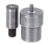 AMONIDA Pressa a Mano Occhiello Punzonatrice Stampo per Occhiello in Acciaio Durevole per Progetti Fai da Te Cinture per Bagagli Scarpe 3mm-20mm (Chm)