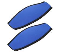 AMONIDA Protezione per Capelli Snorkel per Immersione Copertura Regolabile per Cinghia Schiaffo per Uso Subacqueo 2 Pezzi in Neoprene 20 X 9 Cm (BLUE)