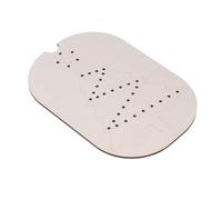 AMONIDA Puzzle con Mollette in Legno Gioco per Allenamento Motorio Fine, Giocattolo Sensoriale per L'educazione Precoce con Motivo Ad Albero di Natale, Legno di Pioppo Resistente, 1 unità Adatta Ai