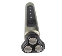 AMONIDA Rasoio Elettrico Uomo 9D, Tagliacapelli Multifunzione 4 in 1, Detergente per il Viso, con Ricarica USB, Design Lavabile, Ideale per il Salone di Viaggio a Casa