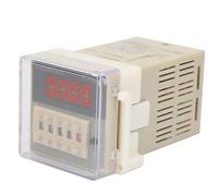 AMONIDA Relè Contatore Digitale Display LCD di Alta qualità a 8 Pin per Controllo Automazione e Meccatronica 100 Mm X 51 Mm (220VAC)